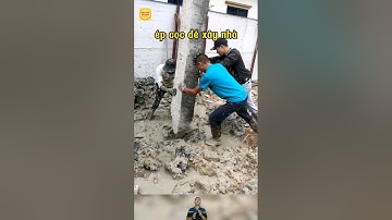 ép cọc móng nhà không rung #xây_dựng #kiến_thức_xây_dựng #ép_cọc