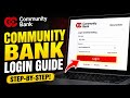 How to login to Community Bank - Complete Guide