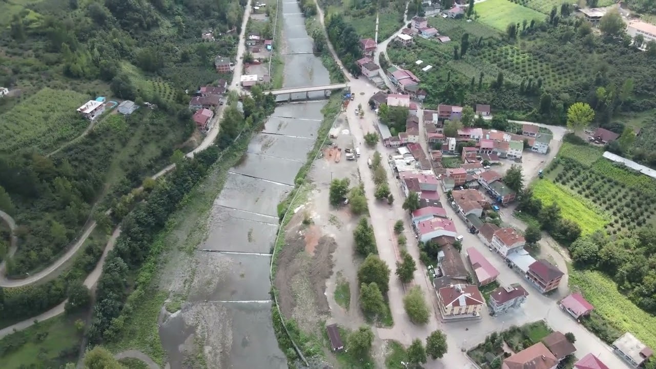 ERBAA-GÖKAL KASABASI MERKEZ MAHALLESİ (GÜLDERE) VE ÇEVRESİ 4K DRON ÇEKİMİ...!!