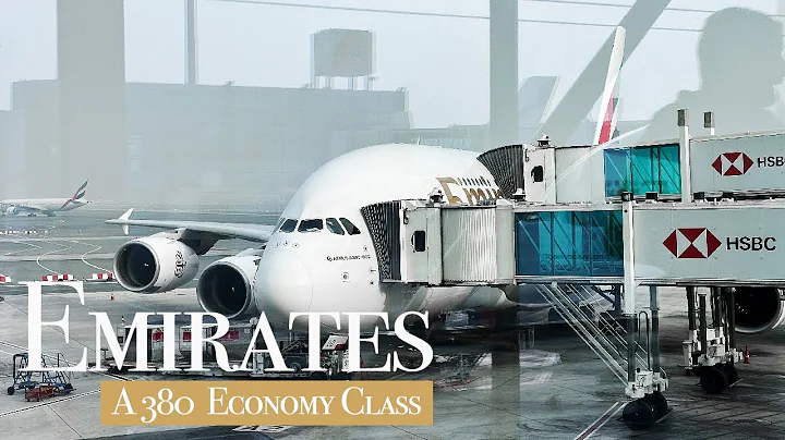 4K | EMIRATES Airbus A380 - Dubai to Amsterdam (Economy Class)