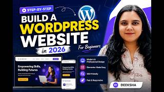 WordPress Tutorial for Beginners 2026 | Complete Website Setup, Theme, Plugins, Header &amp; Footer (1)