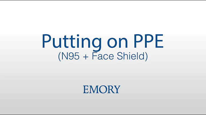 Putting ON Airborne, Contact, and Eye Protection (ACE) - STANDARD