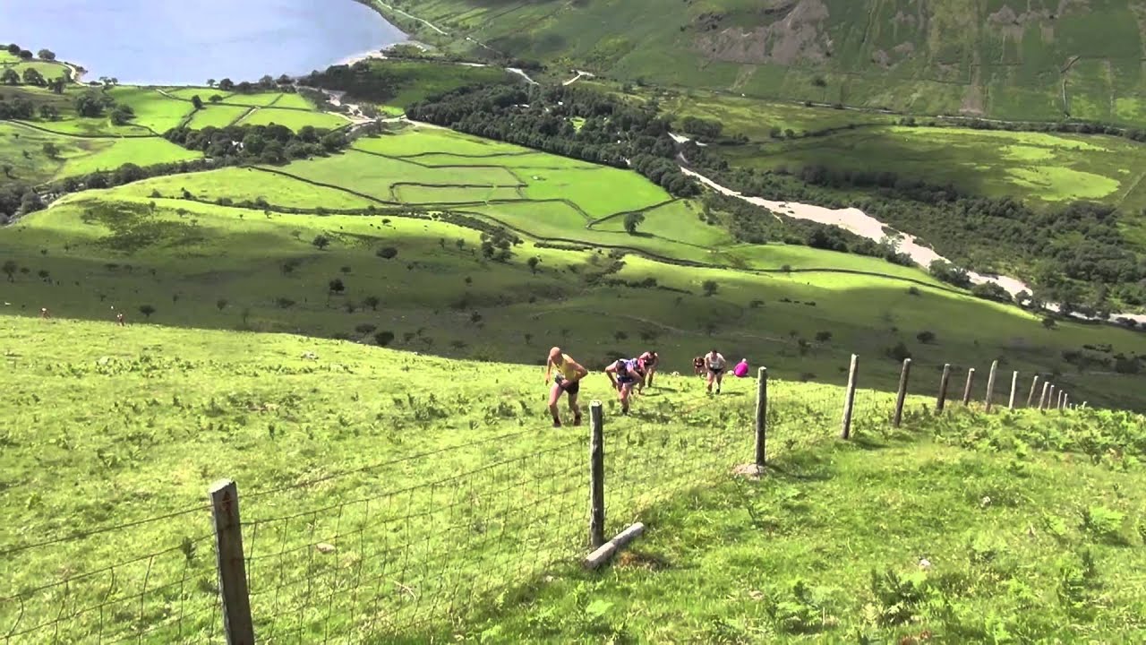 Lingmell Dash Fell Race 2015, English and British Championship - Men's Race