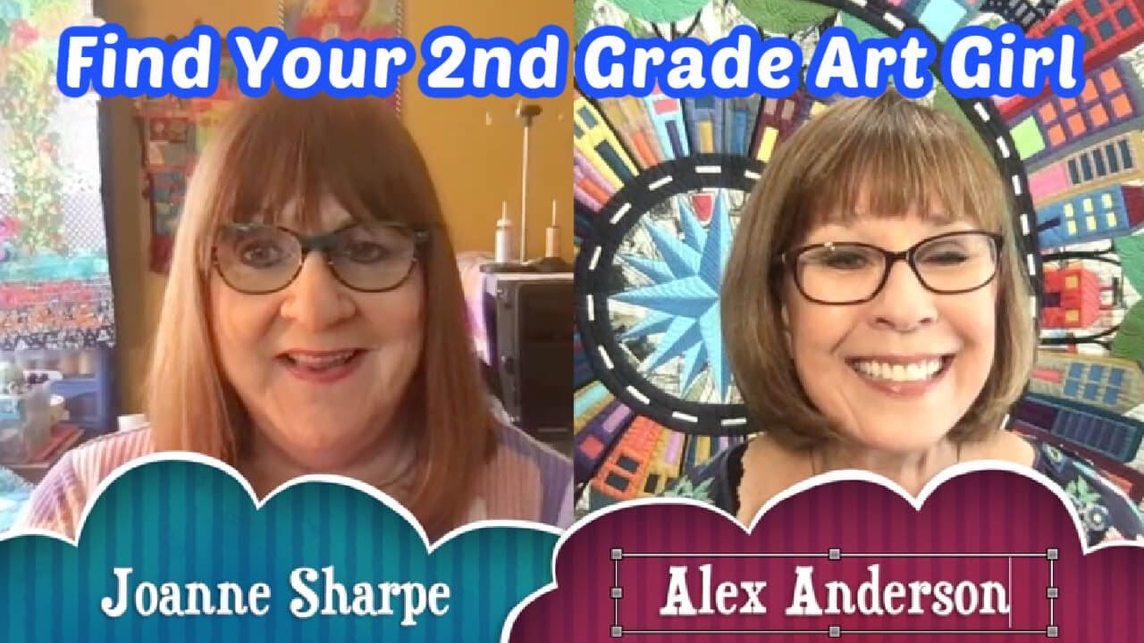 Alex Anderson LIVE - Interview with Art Teacher Joanne Sharpe