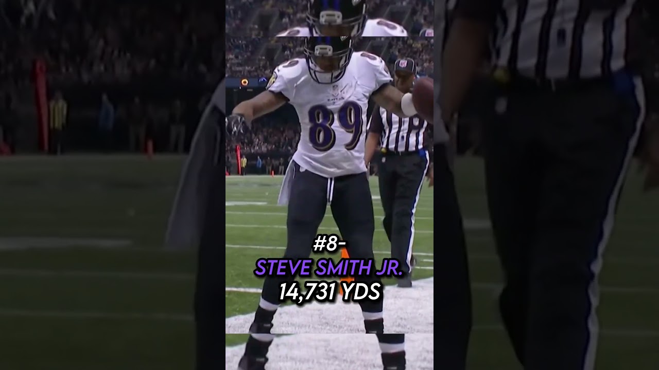 The NFL All-Time Receiving Yard Leaders 