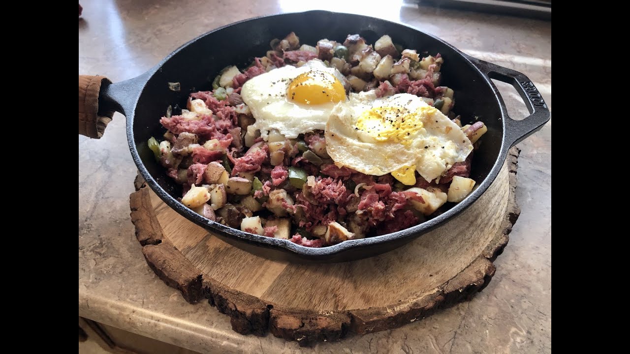 Super Corn Beef Hash Skillet / Lodge 10 Inch Cast Iron Skillet YouTube
