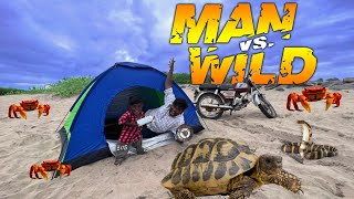 Man Vs Wild Spoof Part-5|24 Hours Survival Challenge With Kuttipuli|Camping Tent Making|VFS|Suppu screenshot 2
