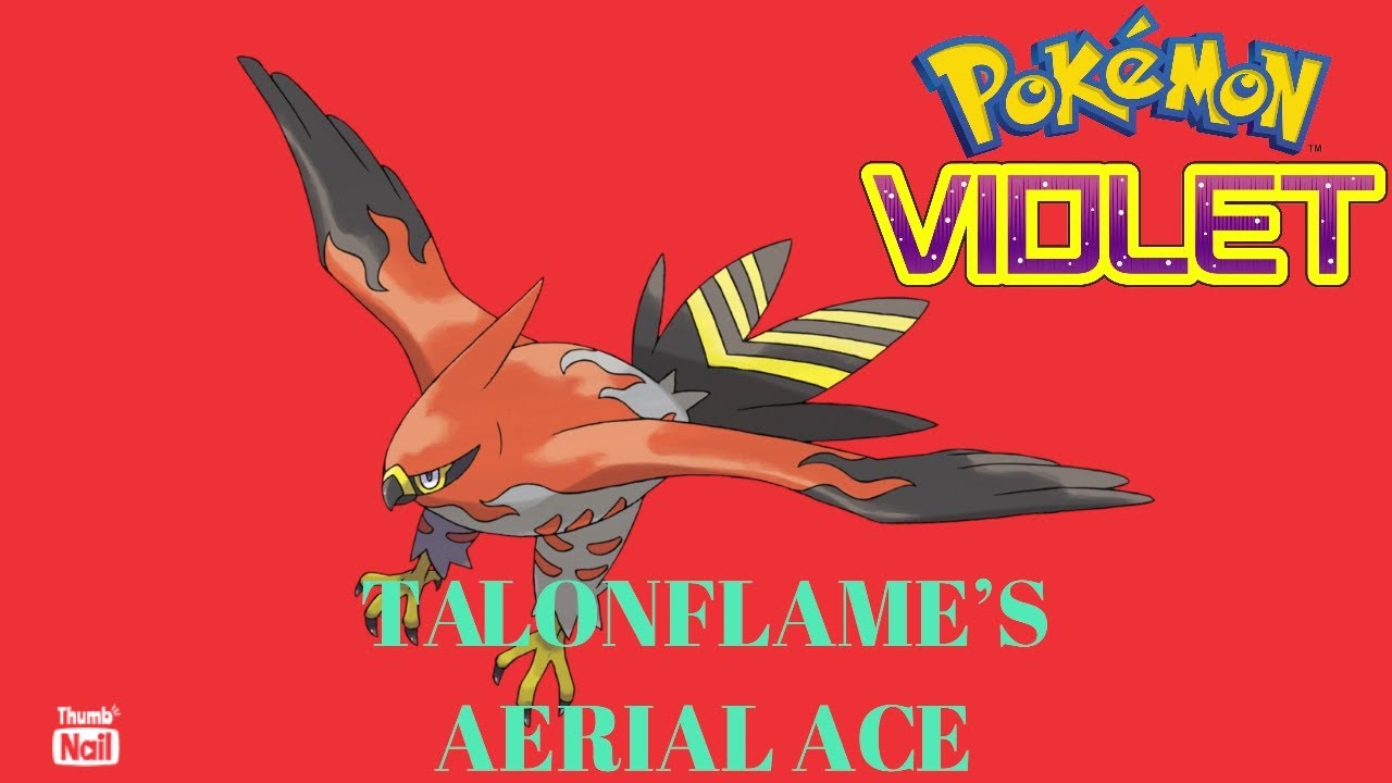 Pokemon Violet - Talonflame’s Aerial Ace