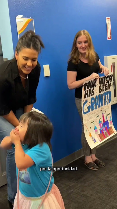 Anita's Surprise Wish Reveal to Her FAVORITE THEME PARK | Make-A-Wish Nevada