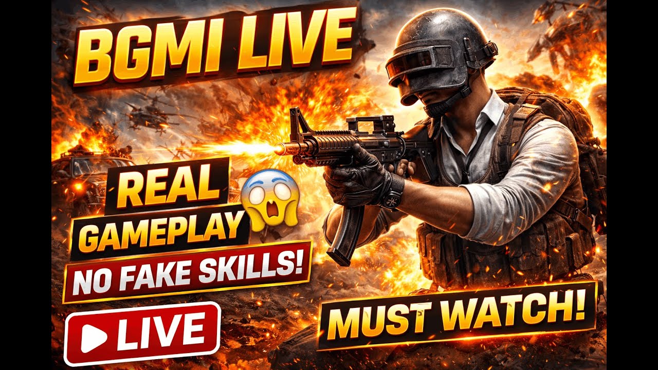BGMI Live 🔴 Calm Start → Crazy End | Real Gameplay Only | Gaming UP27