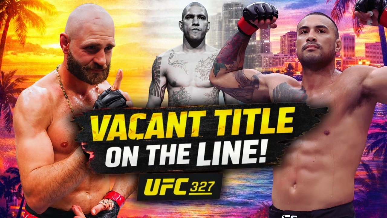 UFC 327 Main Event Breakdown: Jiri Prochazka vs Carlos Ulberg for the Vacant Light Heavyweight Title