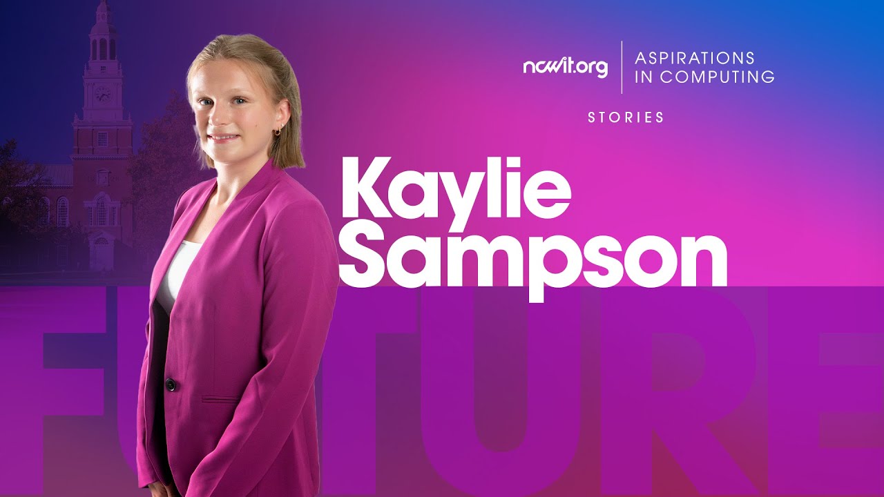 Aspirations in Computing Stories: Kaylie Sampson - YouTube