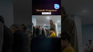 Ramazan Gecesi Konyada Teravih Namazı