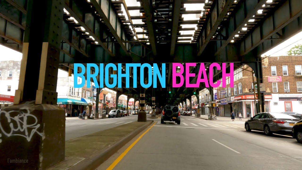 Driving in NYC: Belt Pkwy E to Brighton Beach | Coney Island | Nathan’s Famous | Binaural Audio | 4K