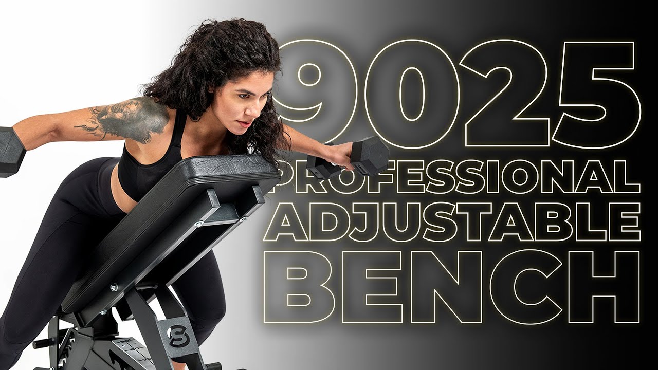 9025 PROFESSIONAL ADJUSTABLE BENCH - new model 2025
