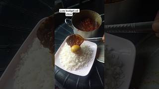 Sunday low budget oil 🪔 stew 🍲 and white rice 🍚 #cooking #foodlover #studentlife