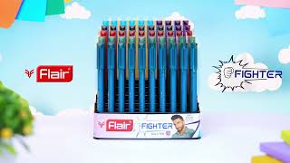 Flair Fighter Ball Pen | Stylish Design, Jumbo Refill & Smooth 0.7mm Writing