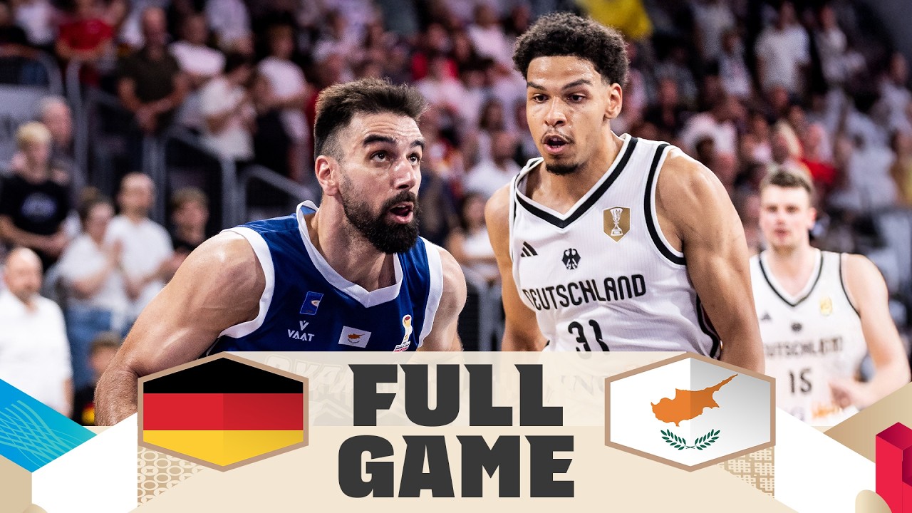 Germany v Cyprus | Full Basketball Game | FIBA Basketball World Cup 2027 European Qualifiers