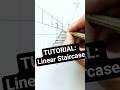 #stairs add a lot of volume and depth.  #architecture #drawing #art #tutorial