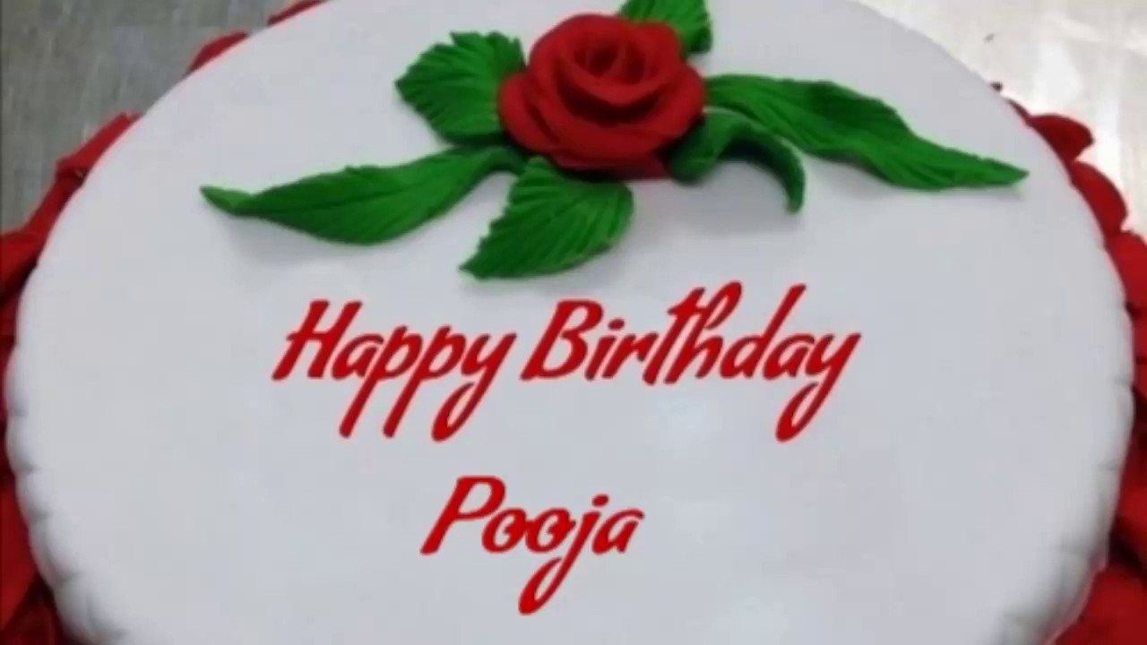 Happy birthday wishes name Pooja - YouTube