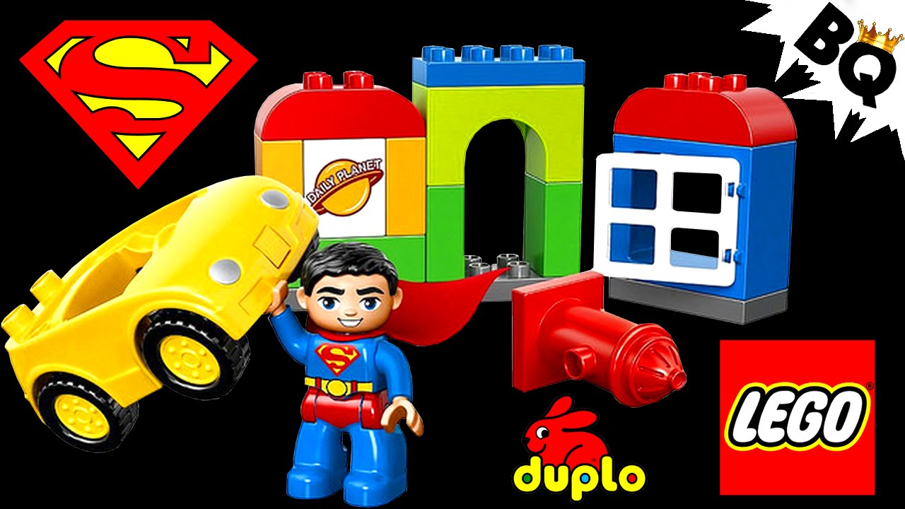 LEGO Superman Rescue 10543 Duplo Build & Review - BrickQueen - YouTube