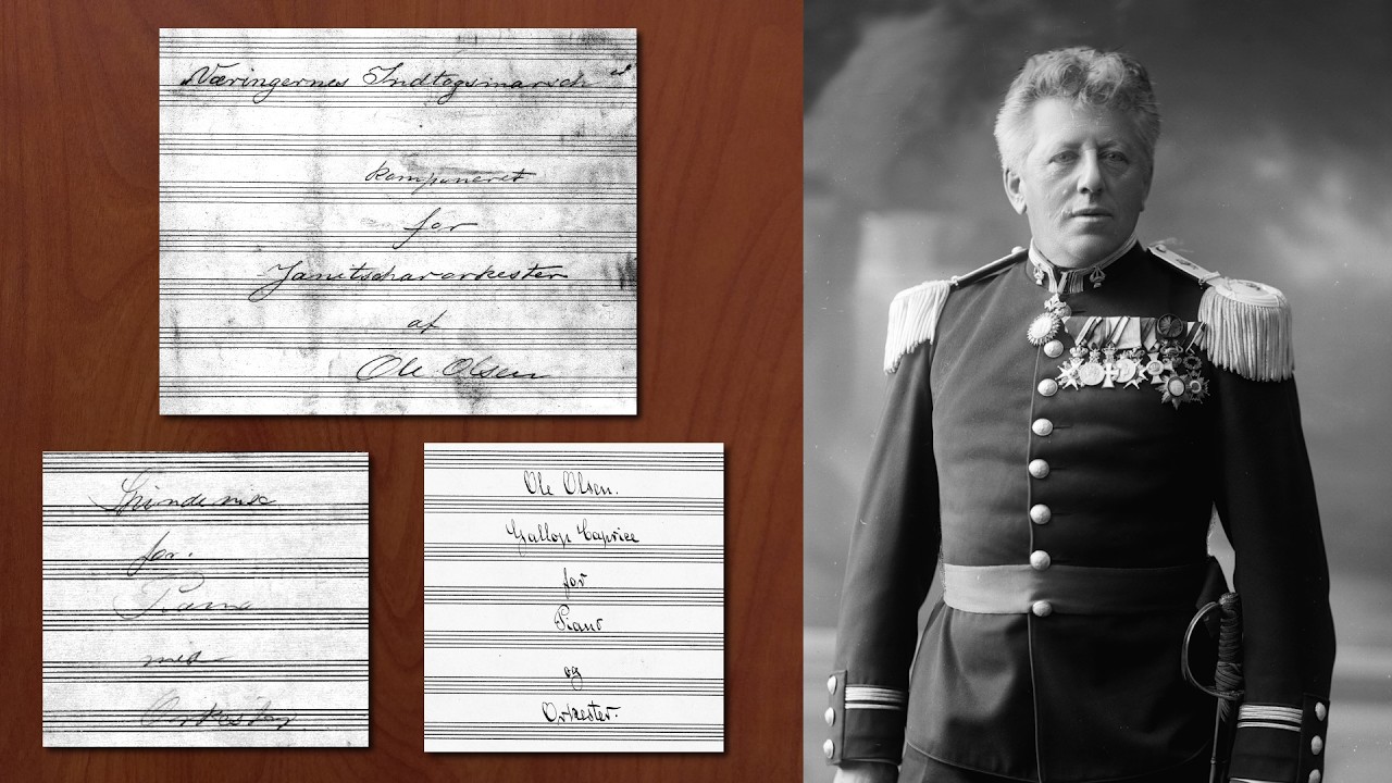 Ole Olsen; 3 Pieces for Piano & Orchestra (1877-1901)