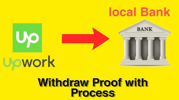 Withdraw money from Upwork to your local Bank live proof with process | Online Job