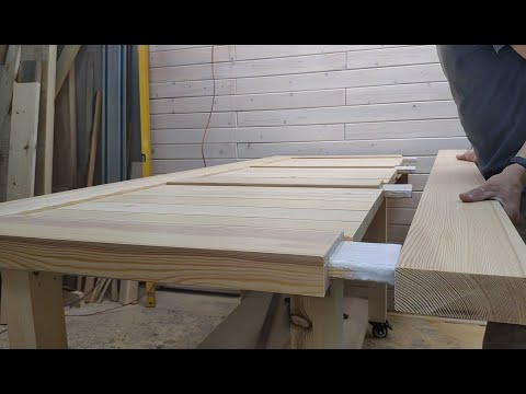 Дверь своими руками | Making a wooden door