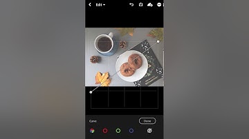 How to edit with lightroom mobile on flatlay image.