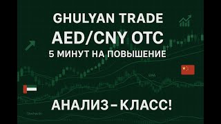 Самая лучшая стратегия на 5 минут AED/CNY OTC 5 МИНУТ НА ПОВЫШЕНИЕ
