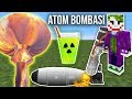 Minecraft ATOM BOMBASI MODU (Nükleer Bomba,Alev Silahı) - Rival Rebels Modu