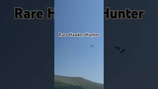 Rare Hawker Hunter, Lap 2, at the Mach Loop