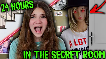 24 Hours In MY SECRET TAYLOR SWIFT ROOM! Beware Of The CREEPY MANNEQUIN!