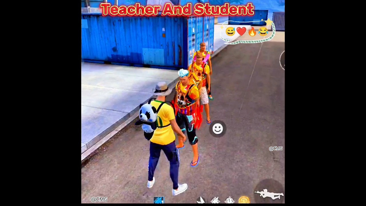 Teacher And Student 😅❤️🔥😂  Free Fire Comedy Video 