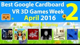 Best Google Cardboard VR 3D Games Week 2 April 2016 Android & iOS screenshot 2