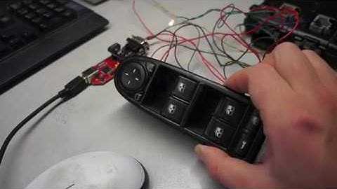 Шина LIN. Часть 2 Кнопки  /  LIN bus Master node simulation