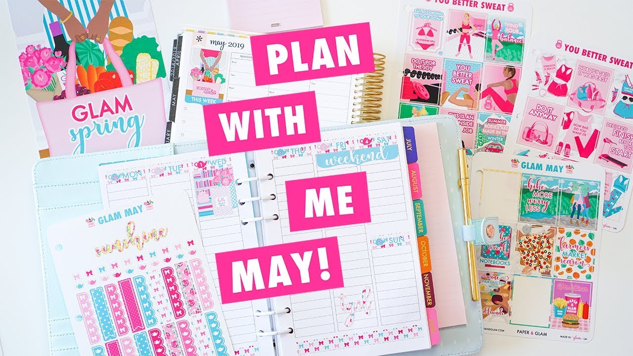 Glam June Planner Kit – Paper & Glam