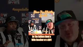 BTWS #lasvegasraiders #raiders #nflfootball #football #quarterback #podcast #blowthewhistlesports