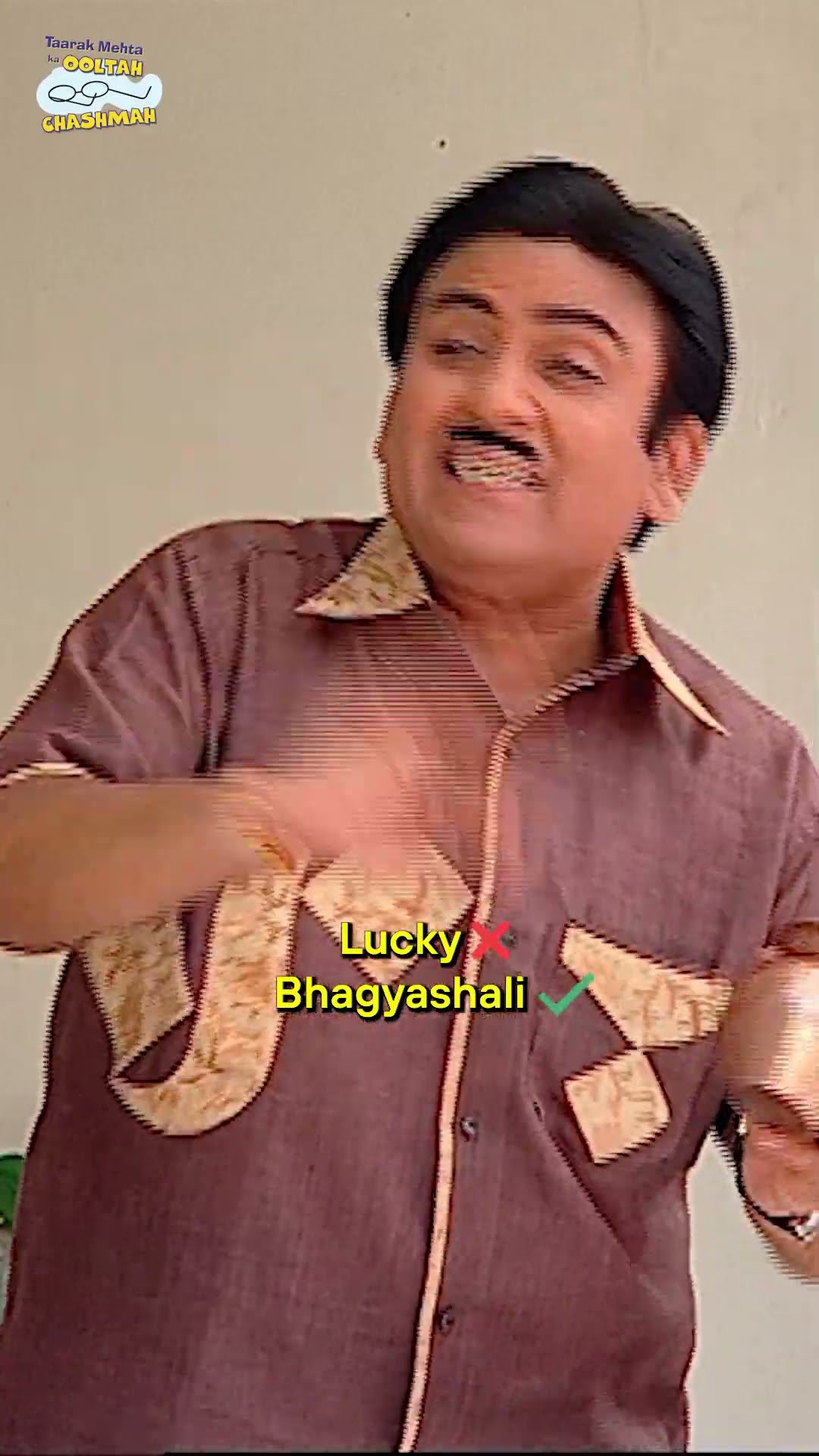 Bhagyashali! #tmkoc #comedy #relatable #shorts #comedyvideo #funny #trendingshorts #crazy