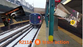 (1 Year anniversary of NTTs on the (B) line): R211A (B) train action w/ some SMEEs.