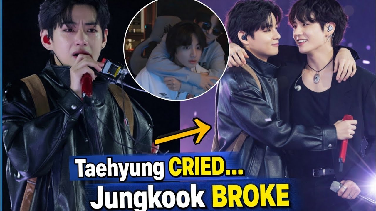 Taehyung Broke Down After the Concert — Jungkook Couldn’t Hold Back His Tears!