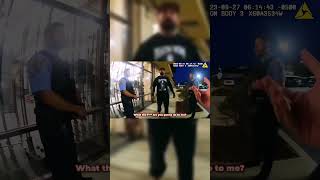 Gym Owner Kicked Cop, Threatened Lawsuit &amp; Got Tased  #police #crime #bodycam