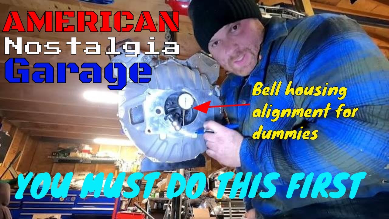 Tkx bellhousing alignment for dummies. 66 Chevy Nova trans prep.