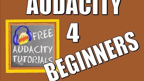 Tutorials for Audacity - New, Open, Save, Import, Export - Beginner Tutorial #2