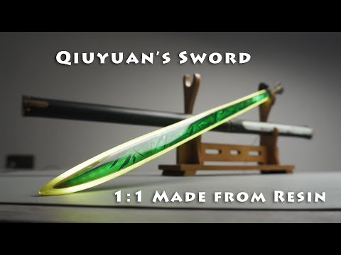 Using Multi-layer Resin To Make Qiuyuan's Sword | Wuthering Waves