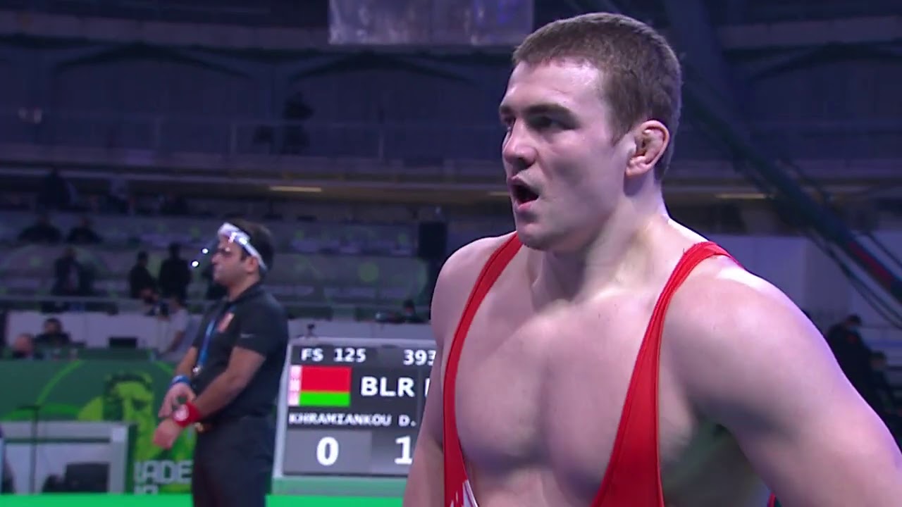 1/2 FS - 125 kg: D. KHRAMIANKOU (BLR) v. S. SHARIPOV (RUS)