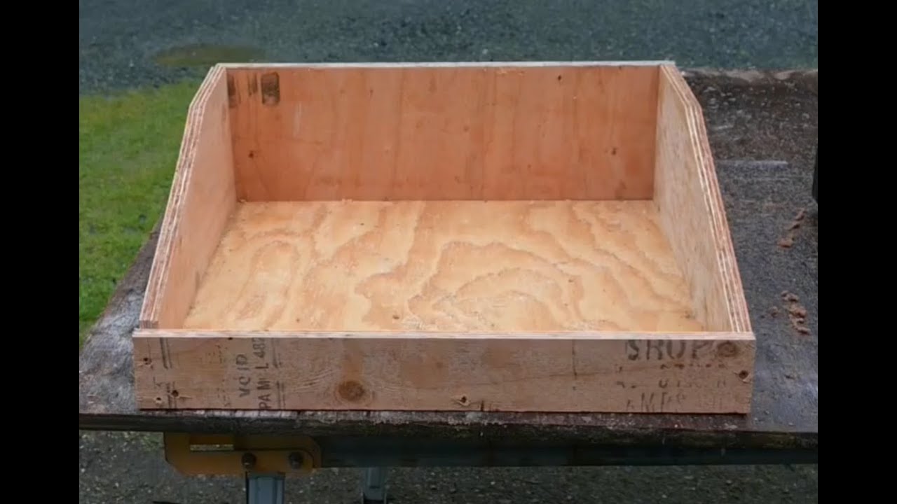 Build Your Own Potting Tray