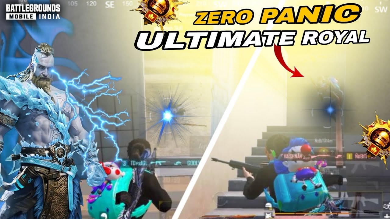 0% Panic ULTIMATE ROYALE 🔥 | youtube teddy -Full Intense Lobby 1v4 ...