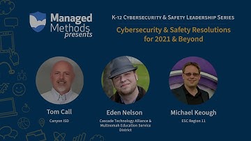 K-12 Technology Leader Shares Cybersecurity Advice | Webinar Clip | ManagedMethods