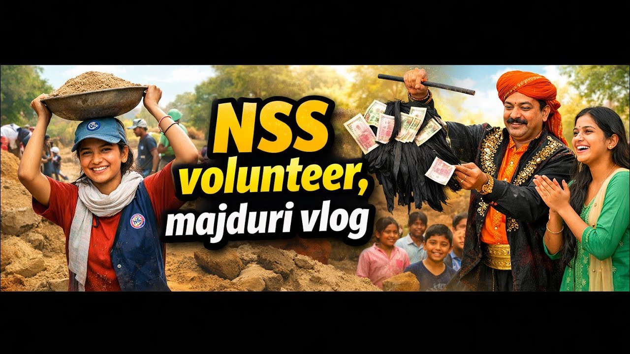 NSS Camp/ Majdur Vlog 